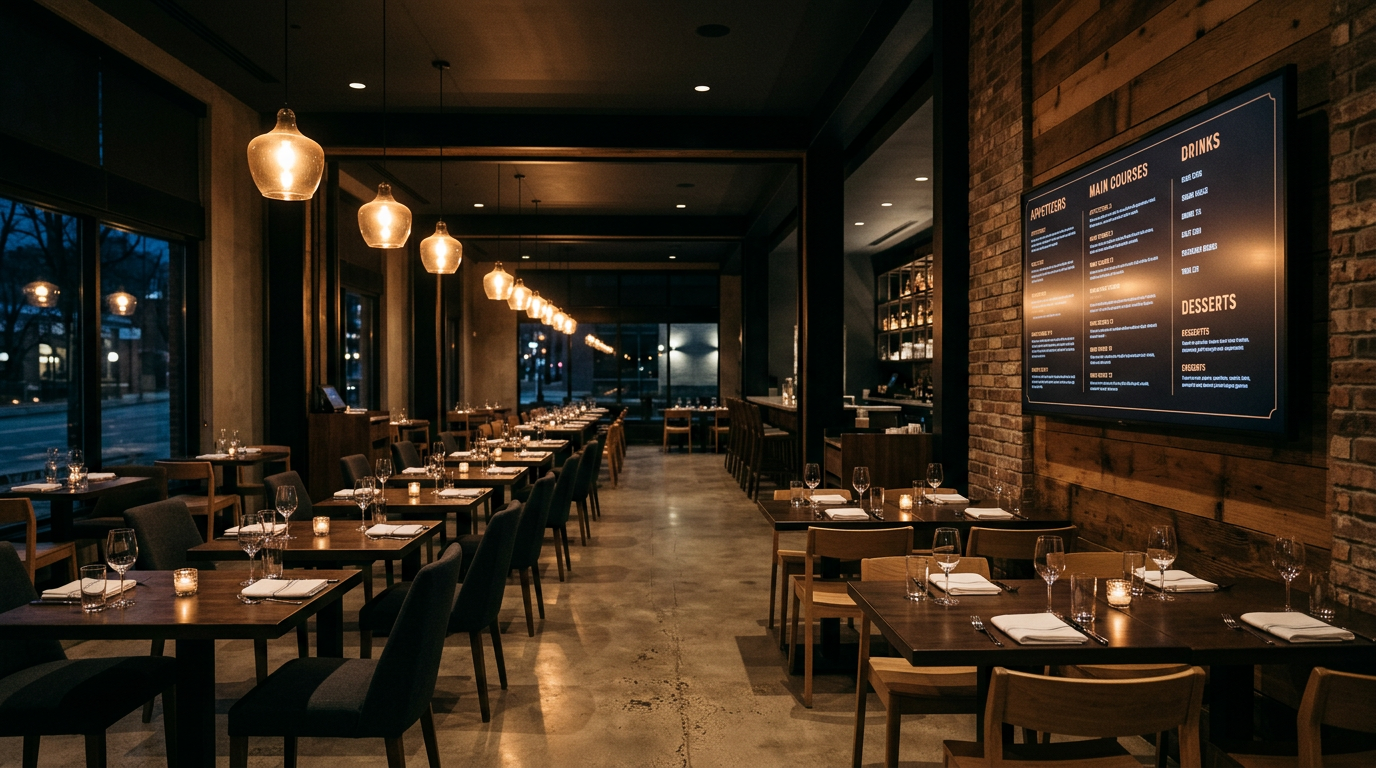 Restaurant Display Advertising